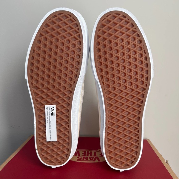 Vans NEW Filmore Hi platform sz 9.5 spring satin cream - Picture 5 of 7
